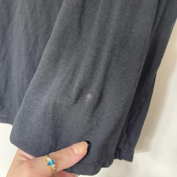 PINK Victoria's Secret Black Tank with Gold Sequins - Picture 6 of 7